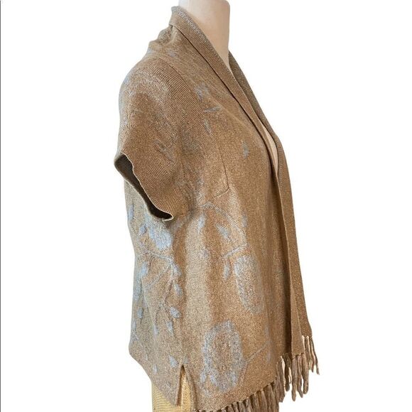 Anthropologie Angel of the North Icebloom sweater Small - Picture 3 of 5